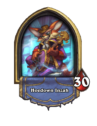 Hoedown Inzah, Shaman kaszt