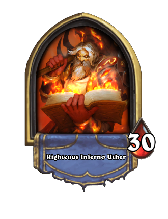 Righteous Inferno Uther, Paladin kaszt
