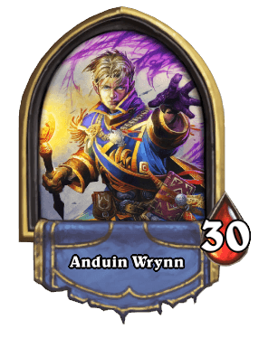 Anduin Wrynn, Priest kaszt