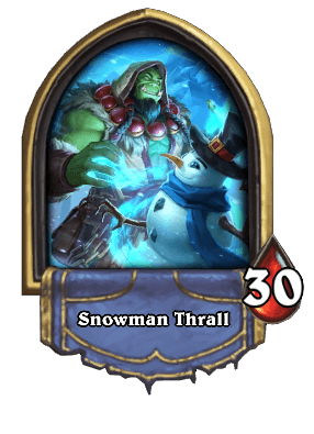 Snowman Thrall, Shaman kaszt