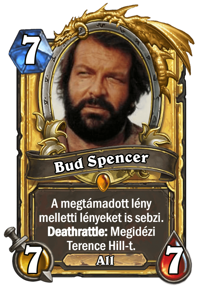 Bud Spencer Hearthstone kártya