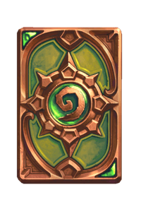 Blizzard for All kártya hátlap