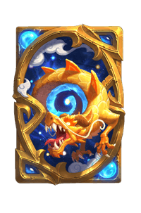 Golden Dragon kártya hátlap