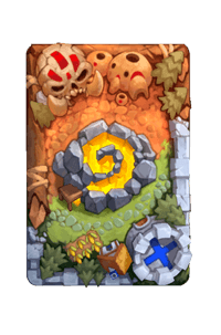 Heroes of Warcraft kártya hátlap