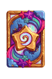 Whizbang kártya hátlap