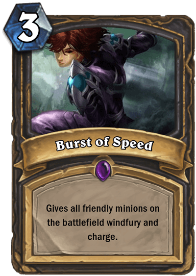Burst of Speed kártya
