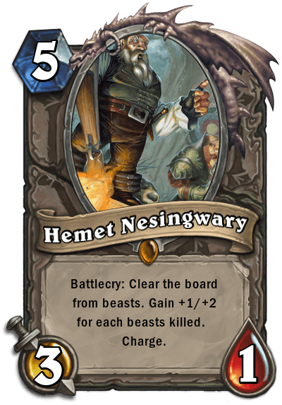 Hemet Nesingwary Hearthstone