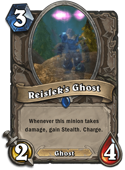 Resileks Ghost Hearthstone kártya