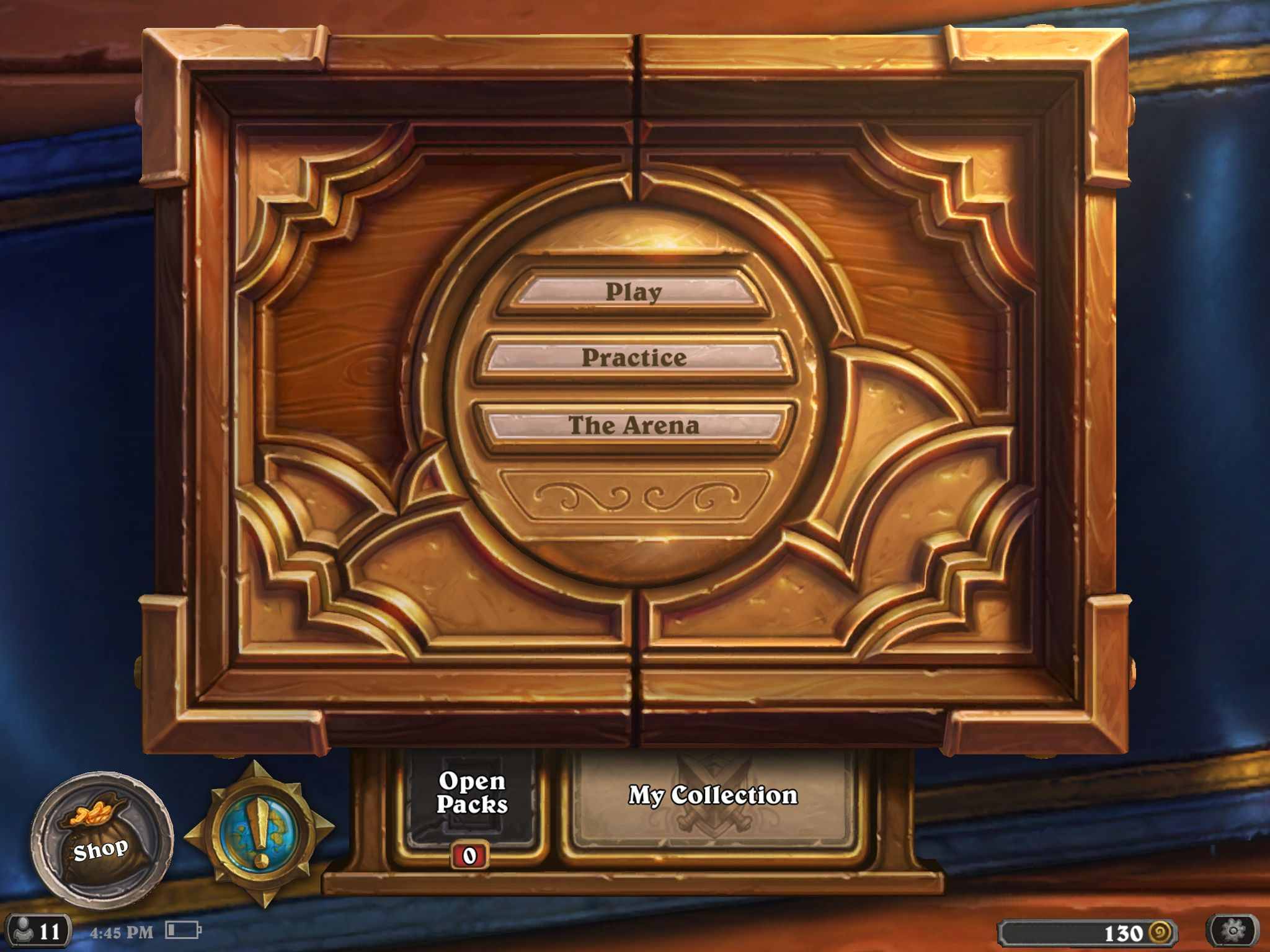 iPad Hearthstone