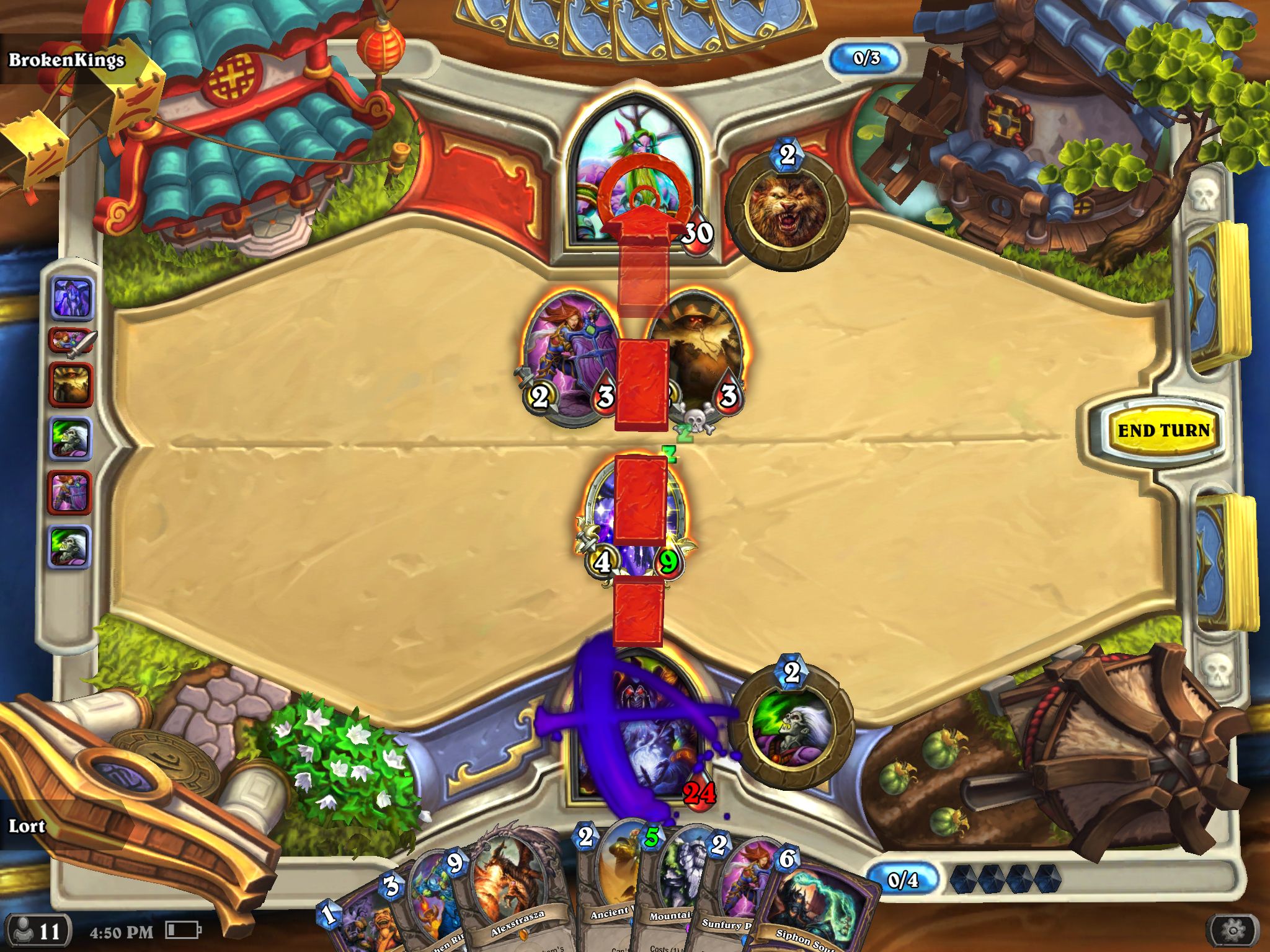 iPad Hearthstone