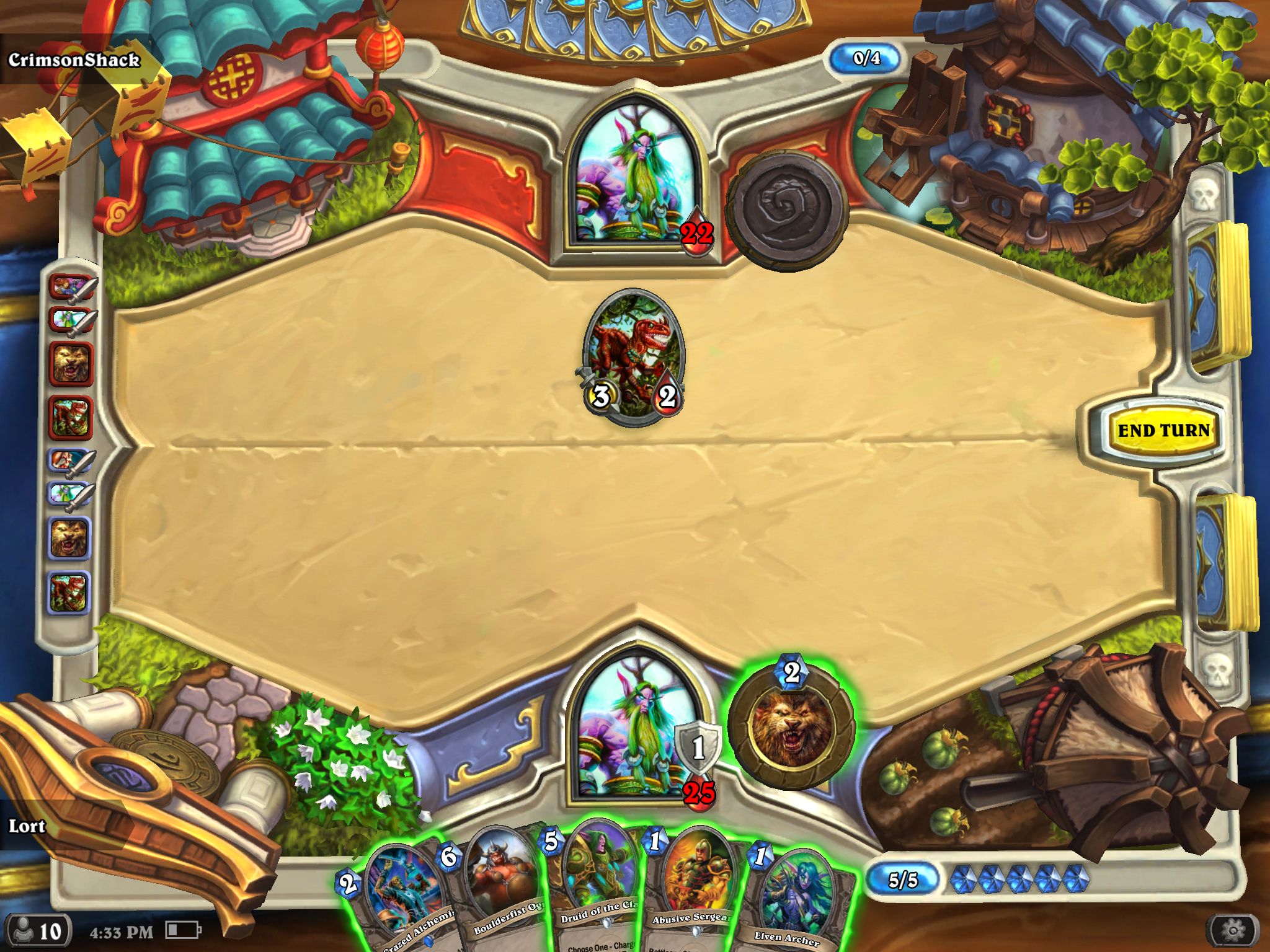 iPad Hearthstone