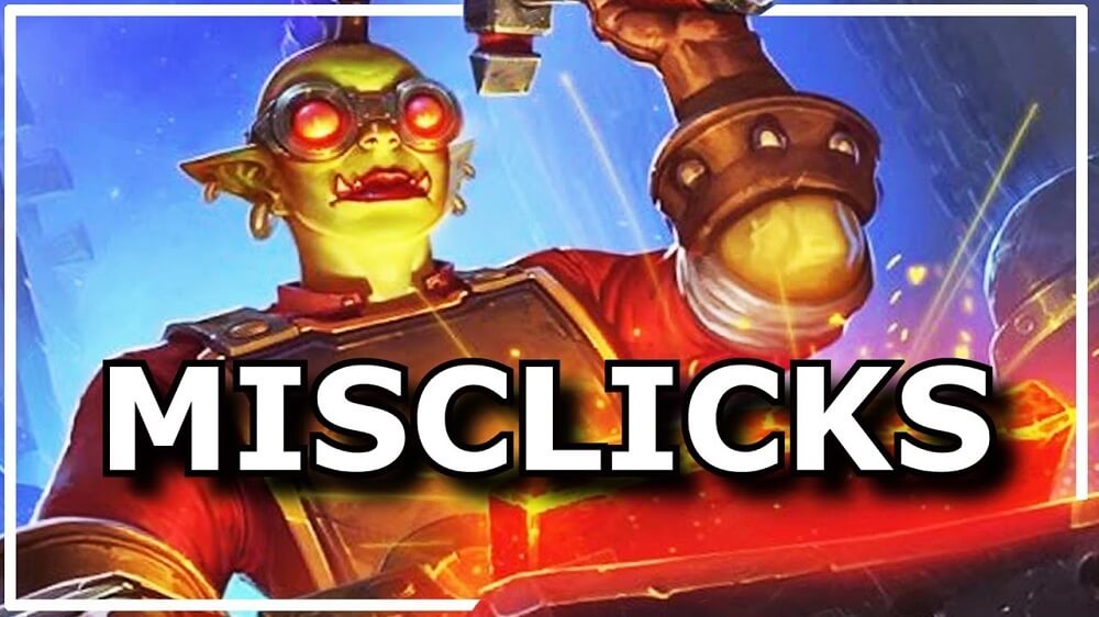 Hearthstone misclicks