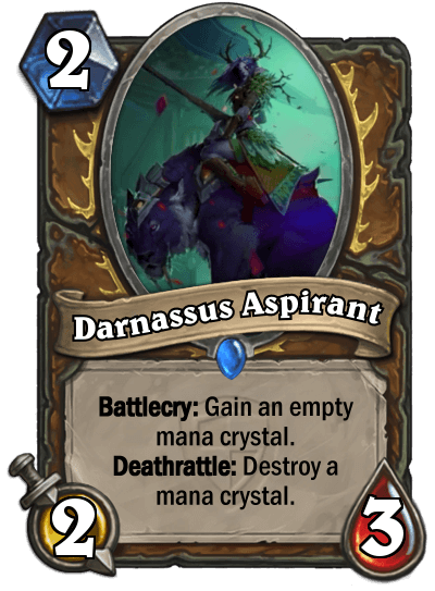 darnassus aspirant hearthstone kártya