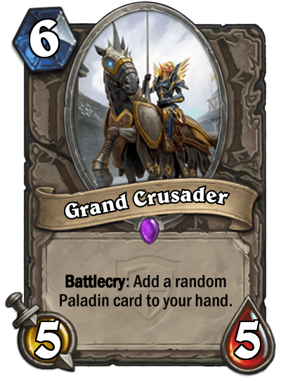 grand crusader hearthstone kártya