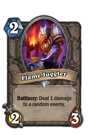flame juggler hearthstone kártya
