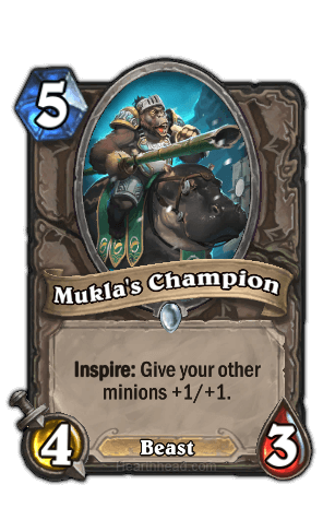 muklas champion hearthstone kártya