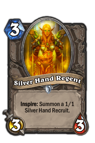 silver hand regent hearthstone kártya