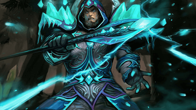 warcraft mage artwork tcg kártya