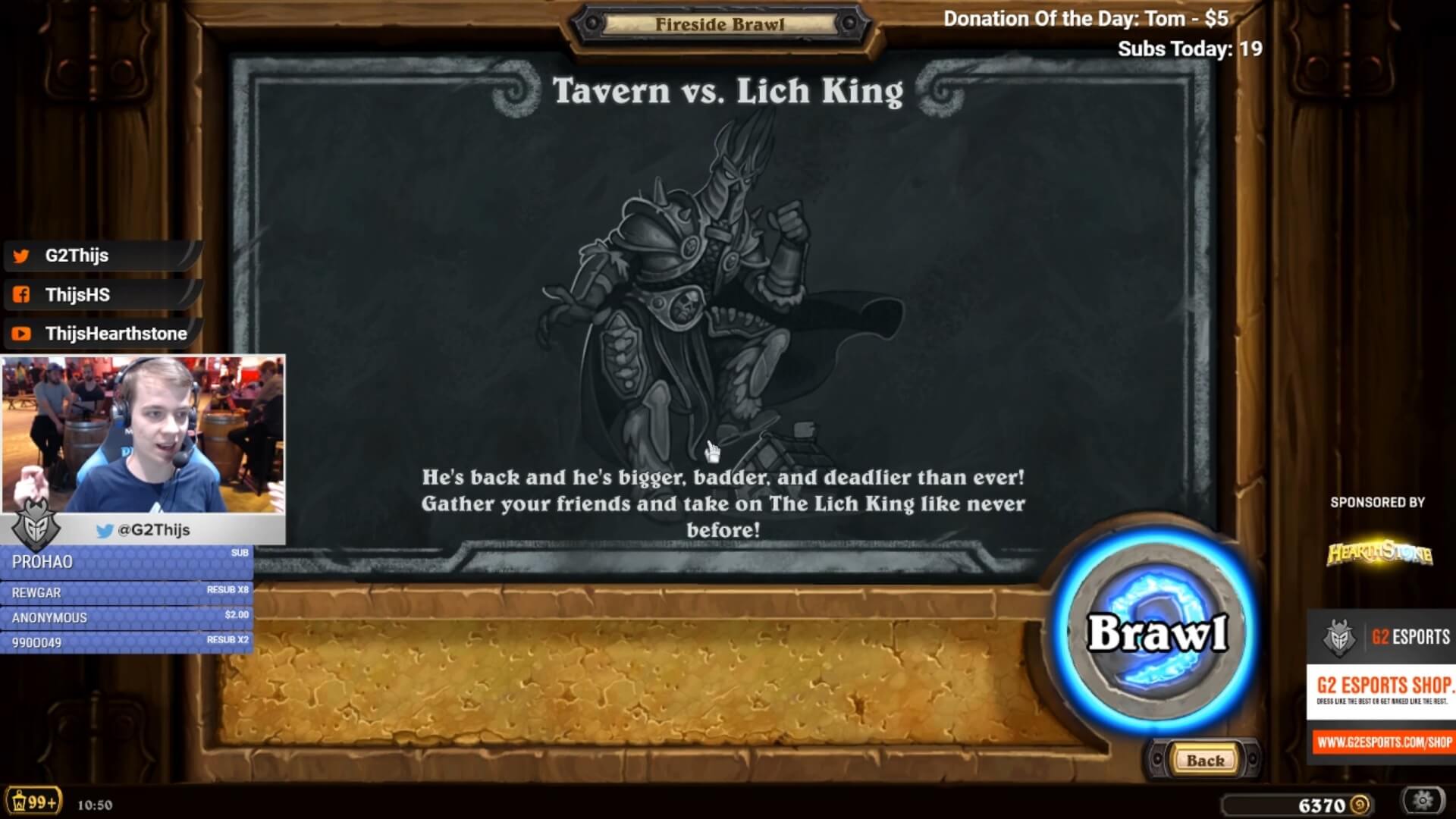 Tavern vs Lich King