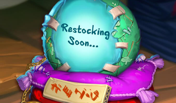 Restocking Soon - Battlegrounds Hearthstone