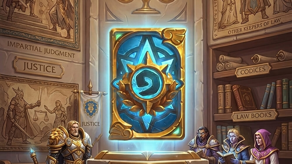 Justice hátlap, Hearthstone