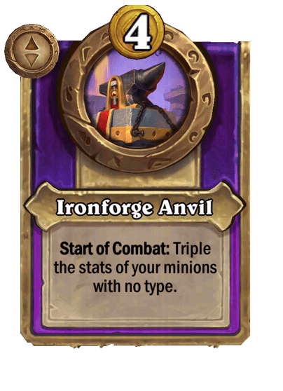 Ironforge Anvil Hearthstone kártya
