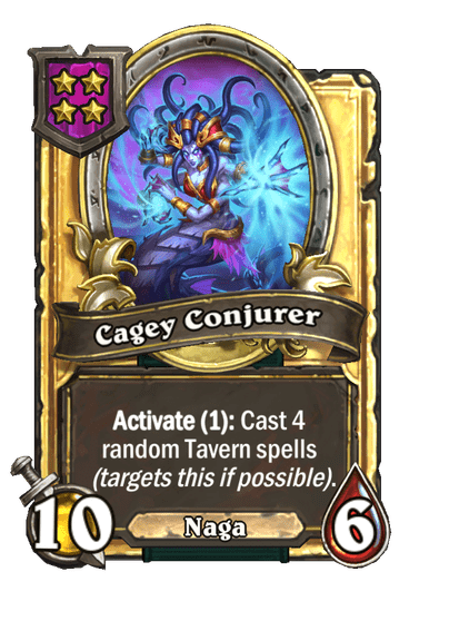 Cagey Conjurer Hearthstone kártya