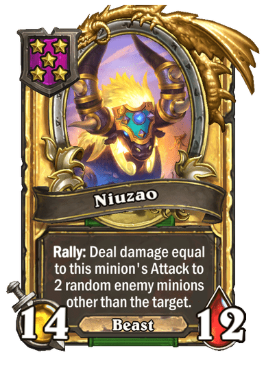 Niuzao Hearthstone kártya