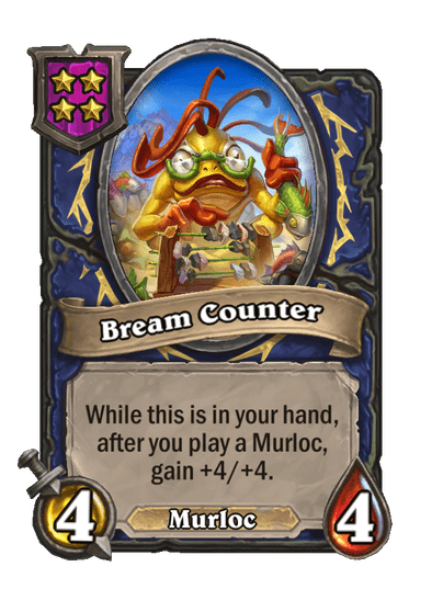 Bream Counter Hearthstone kártya
