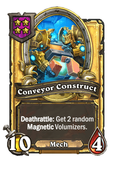Conveyor Construct Hearthstone kártya