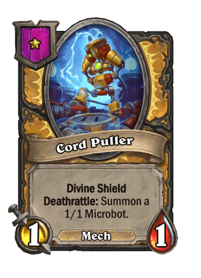 Cord Puller Hearthstone kártya
