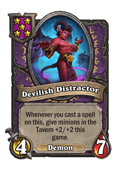 Devilish Distractor Hearthstone kártya