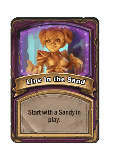 Line in the Sand