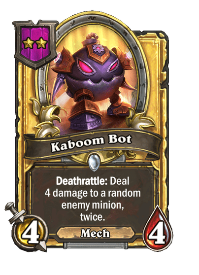 Kaboom Bot Hearthstone kártya