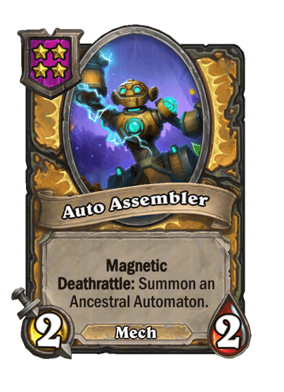 Auto Assembler Hearthstone kártya