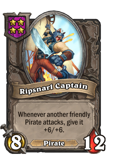 Ripsnarl Captain Hearthstone kártya