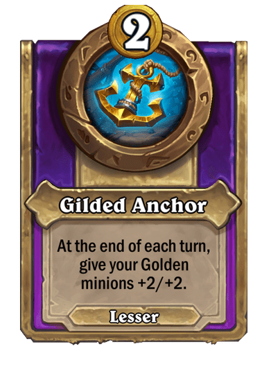 Gilded Anchor Hearthstone kártya