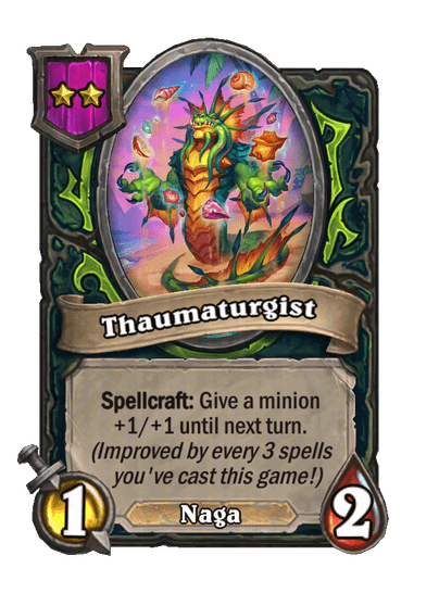 Thaumaturgist Hearthstone kártya