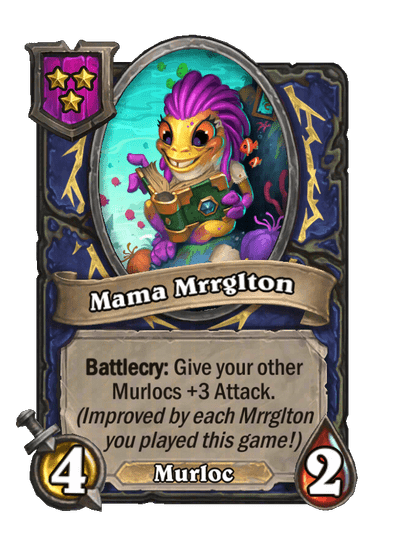 Mama Mrrglton Hearthstone kártya