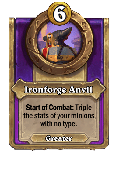 Ironforge Anvil Hearthstone kártya