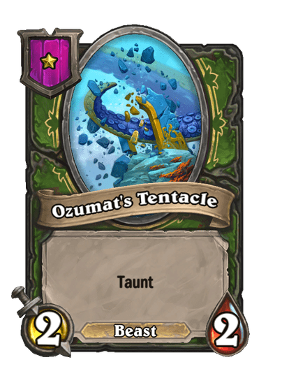 Ozumat's Tentacle Hearthstone kártya