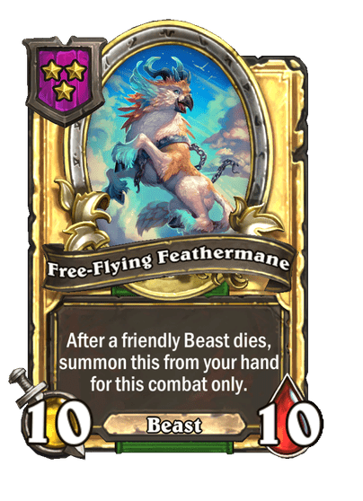 Free-Flying Feathermane Hearthstone kártya