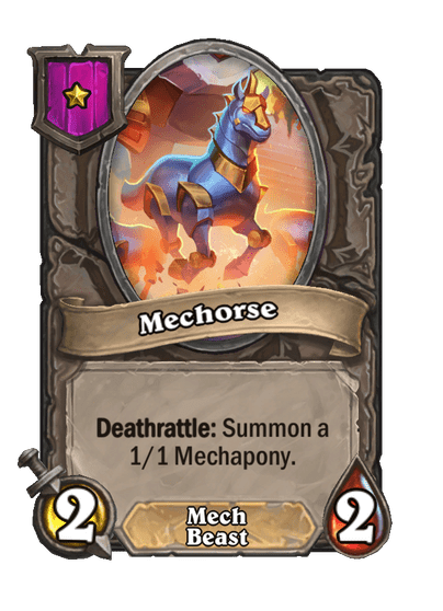 Mechorse Hearthstone kártya