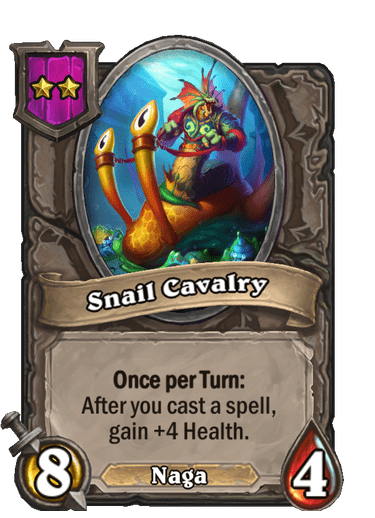 Snail Cavalry Hearthstone kártya