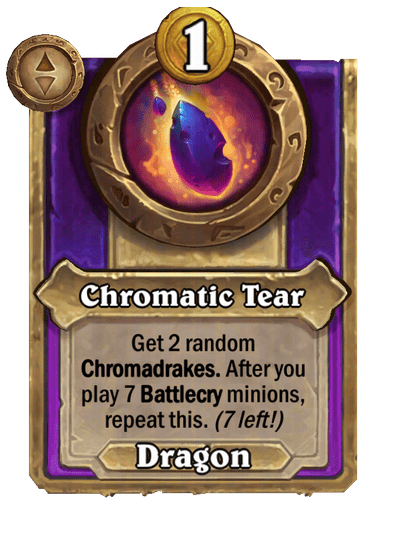 Chromatic Tear