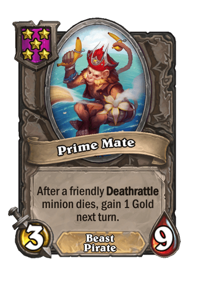 Prime Mate Hearthstone kártya