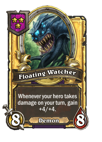 Floating Watcher Hearthstone kártya