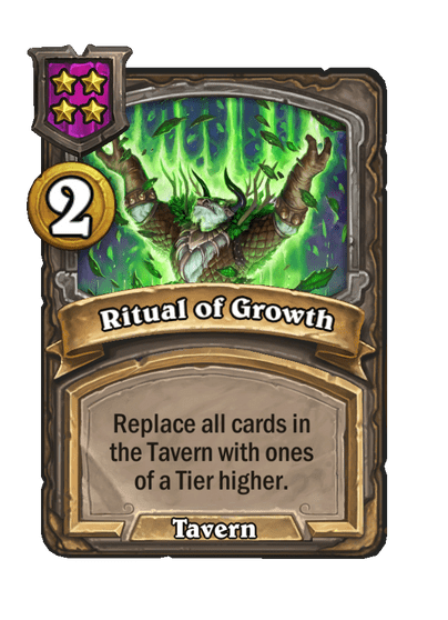 Ritual of Growth Hearthstone kártya