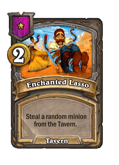 Enchanted Lasso Hearthstone kártya