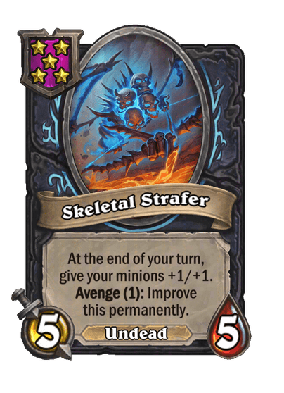 Skeletal Strafer Hearthstone kártya